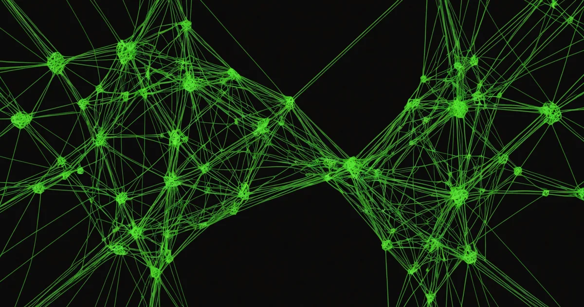 Abstract visualization comparing rule-based and machine learning fraud detection approaches