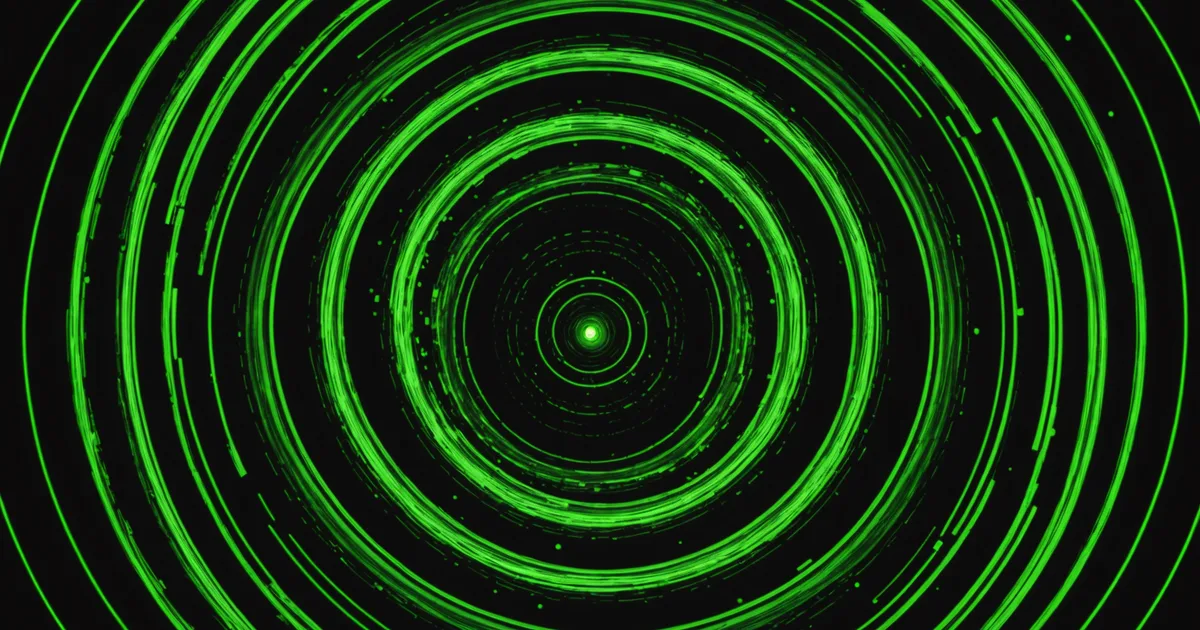 Abstract visualization of velocity-based fraud detection signal patterns